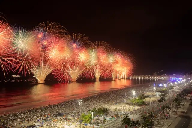 Balsas para réveillon no Rio