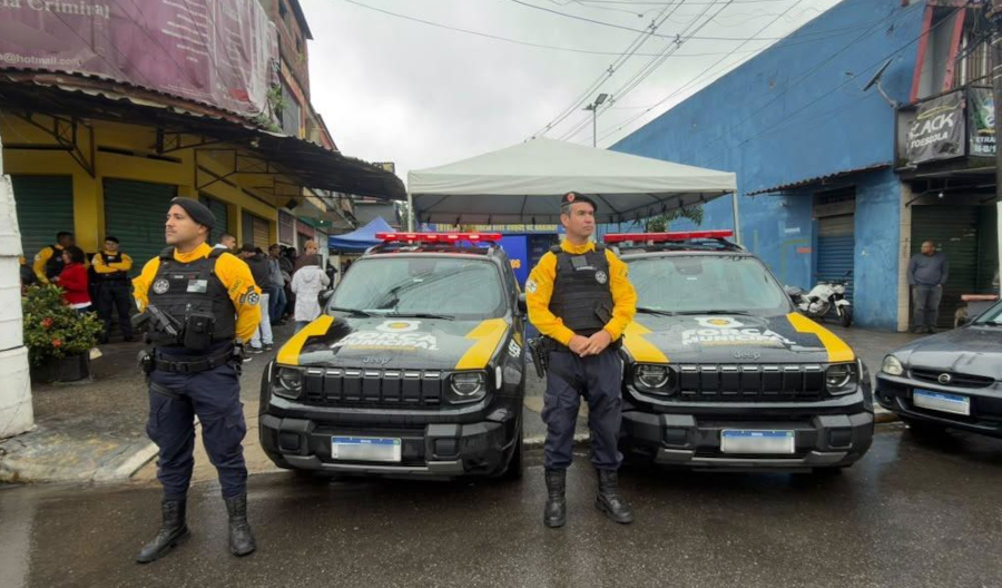 Agentes da Força Municipal