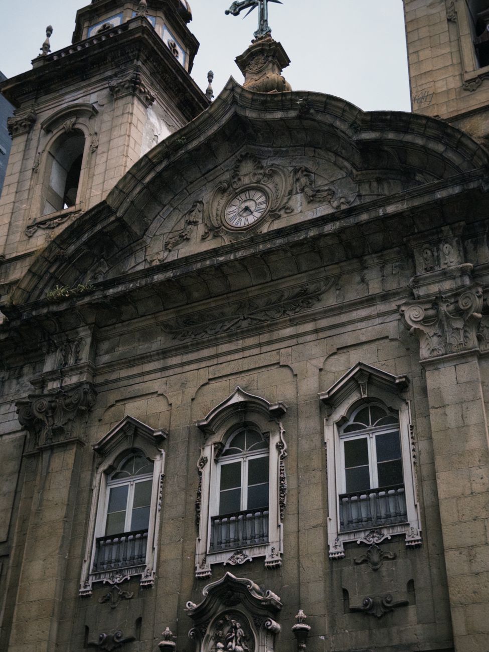 historic church facade in rio de janeiro