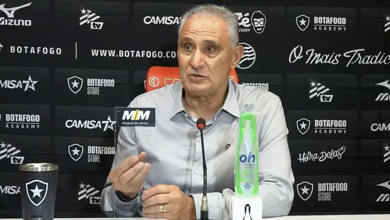 Tite admite atuação ruim do Botafogo após goleada e cobra mais competitividade